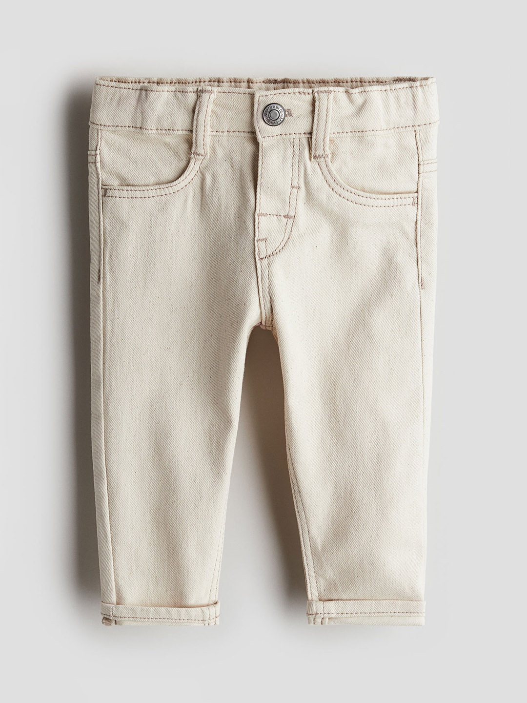 

H&M Boys Skinny Fit Jeans, Beige
