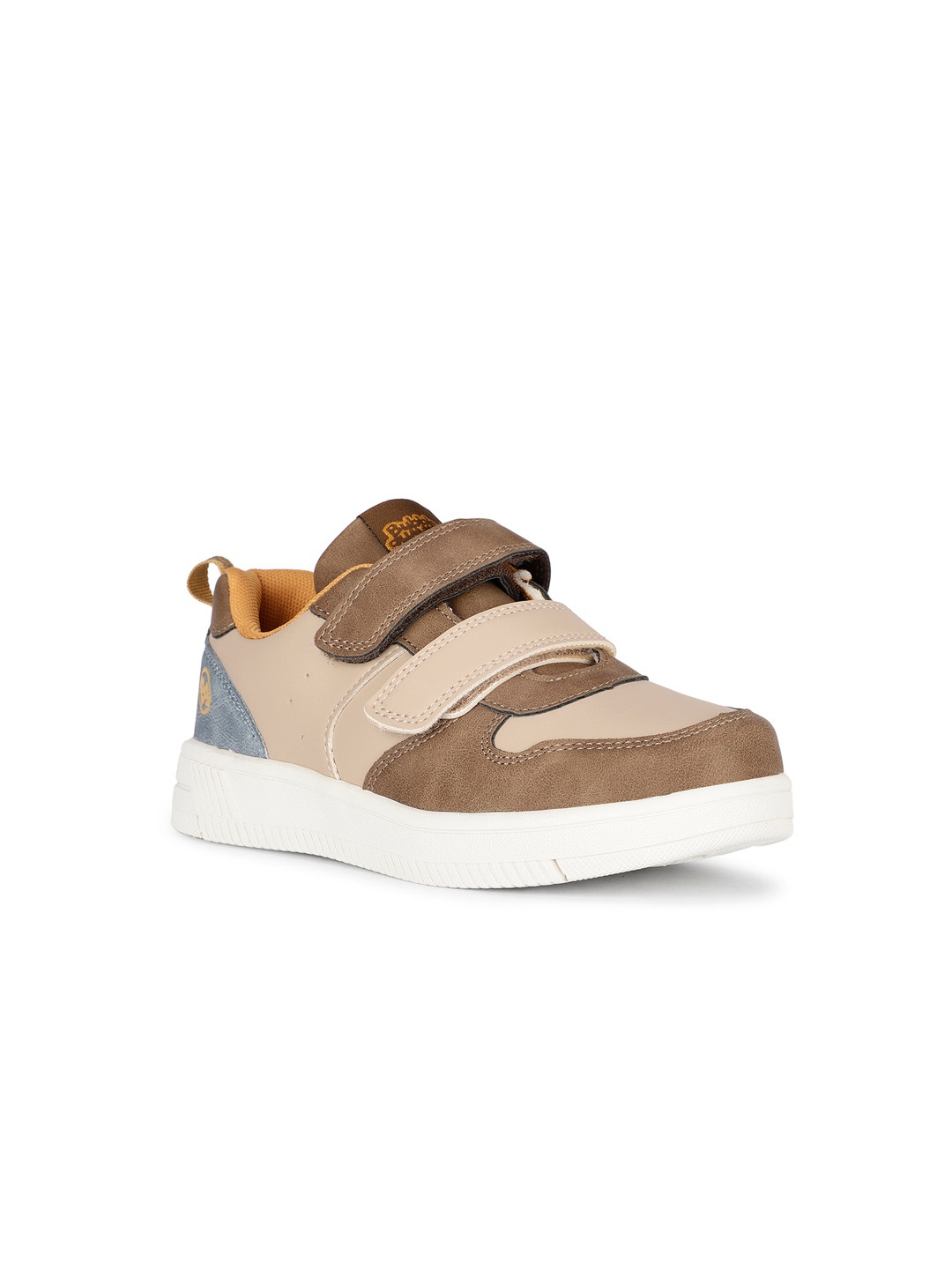 

Bubblegummers Boys Colourblocked Slip-On Sneakers, Brown