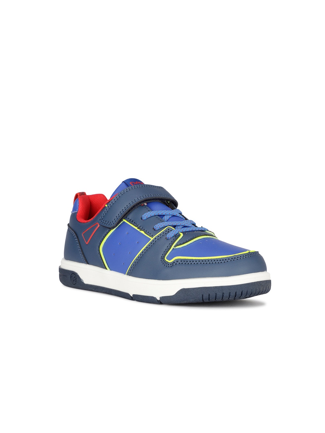 

Bubblegummers Boys Ballou Junior Colourblocked Sneakers, Navy blue