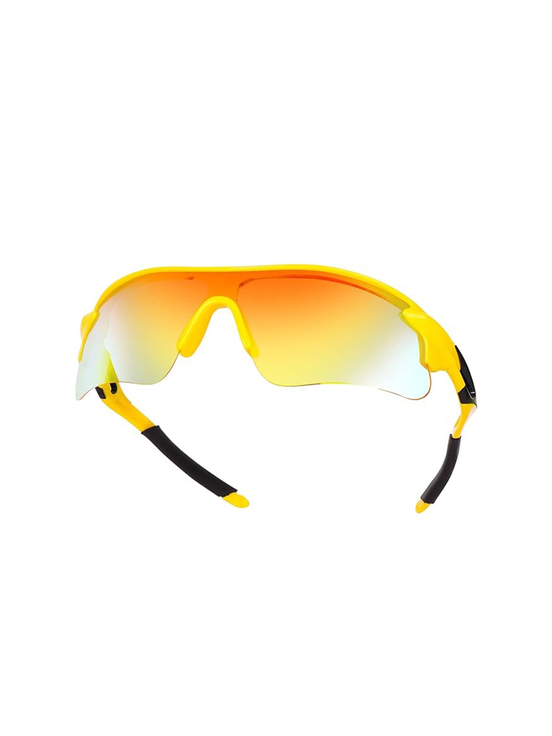 

SUNNIES Unisex Sports Sunglasses with UV Protected Lens SNS-HZ9181, Gold