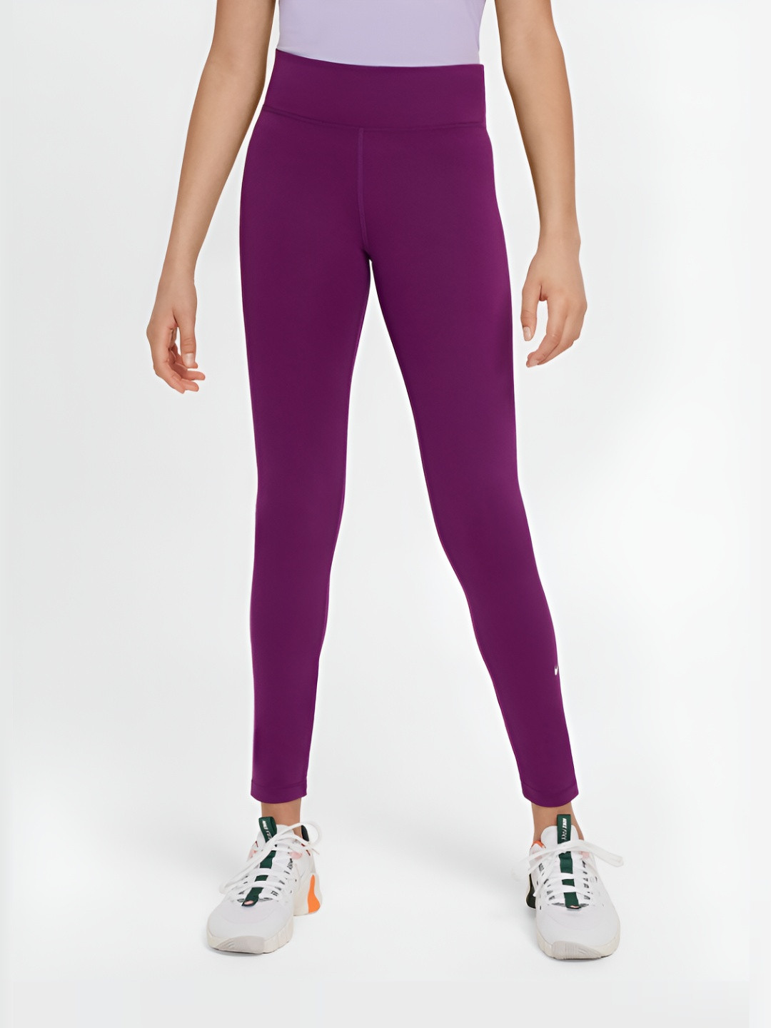 

Nike Dri-FIT One Older Kids' (Girls') Leggings, Purple