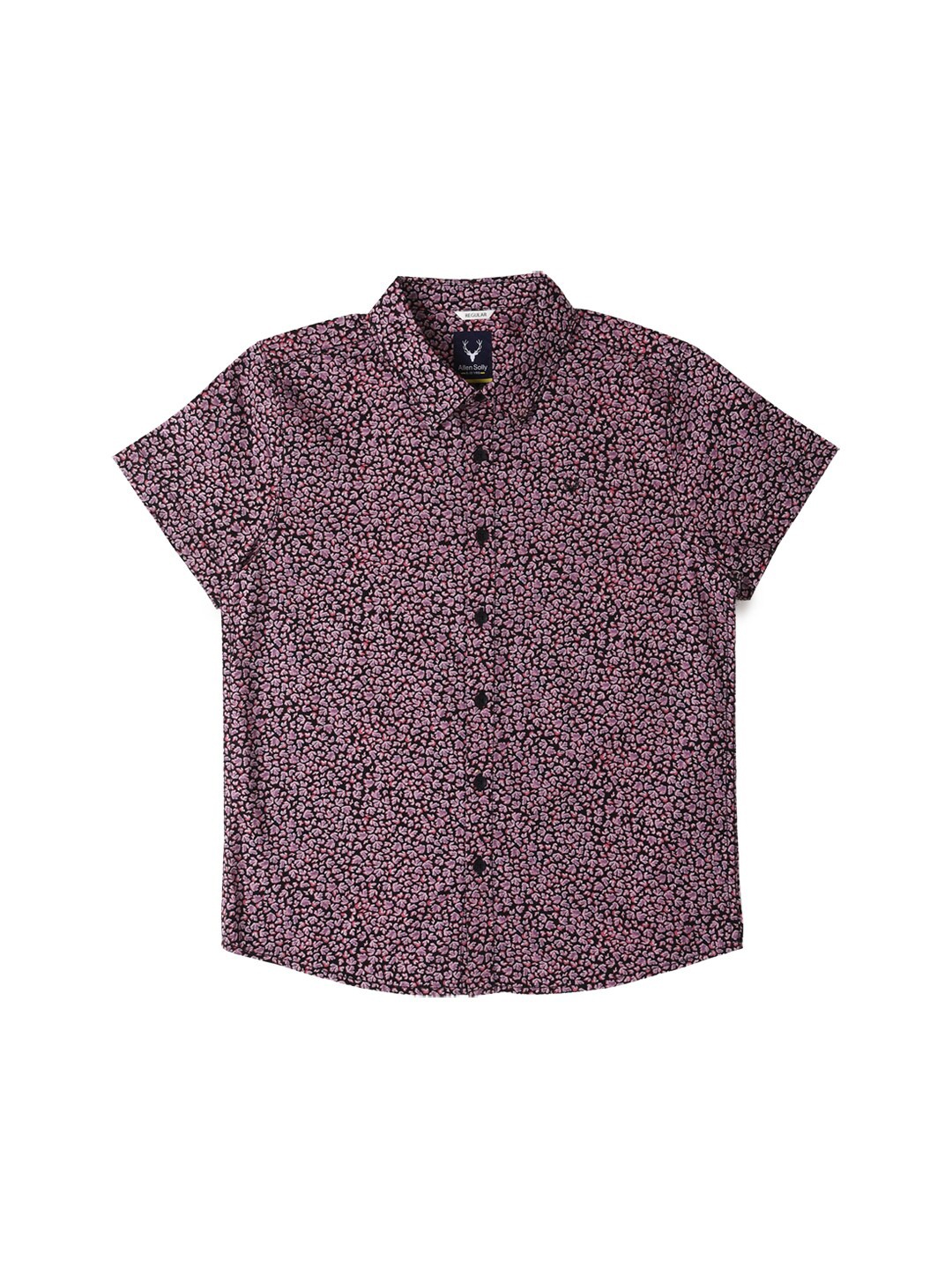 

Allen Solly Junior Boys Floral Printed Opaque Casual Shirt, Maroon