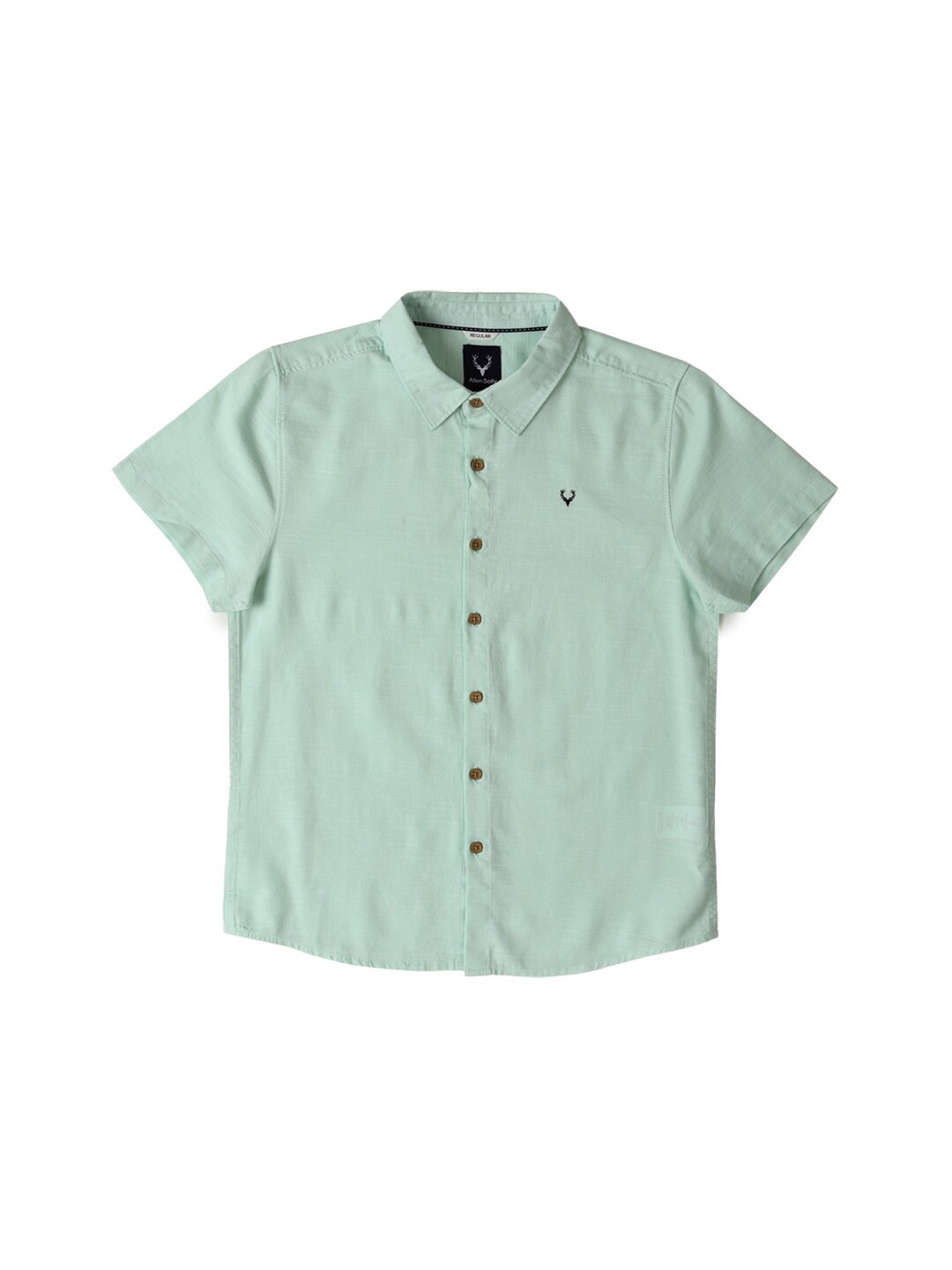 

Allen Solly Junior Boys Opaque Cotton Casual Shirt, Green