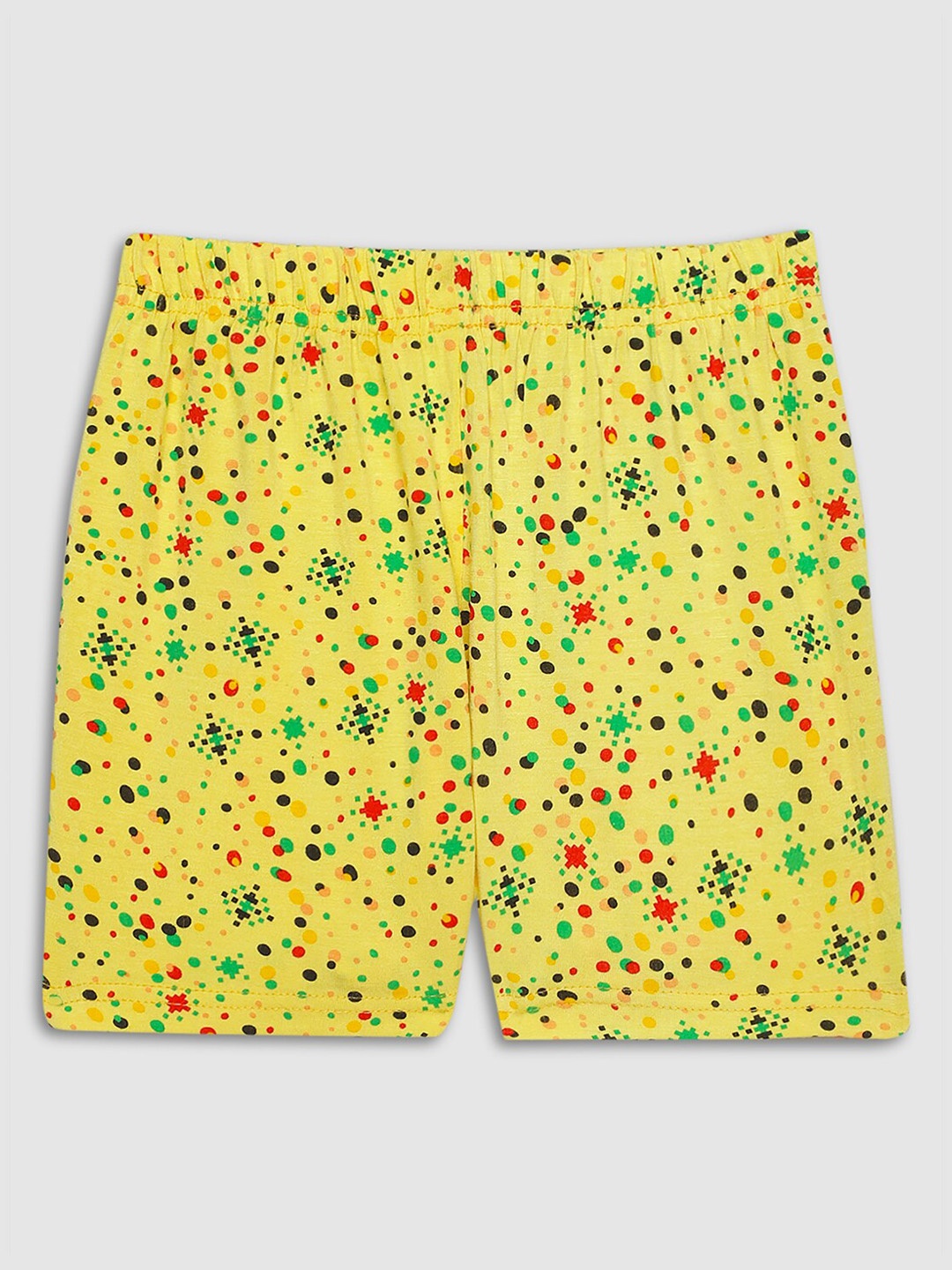 

Cukoo Boys Printed Swim Bottoms, Yellow