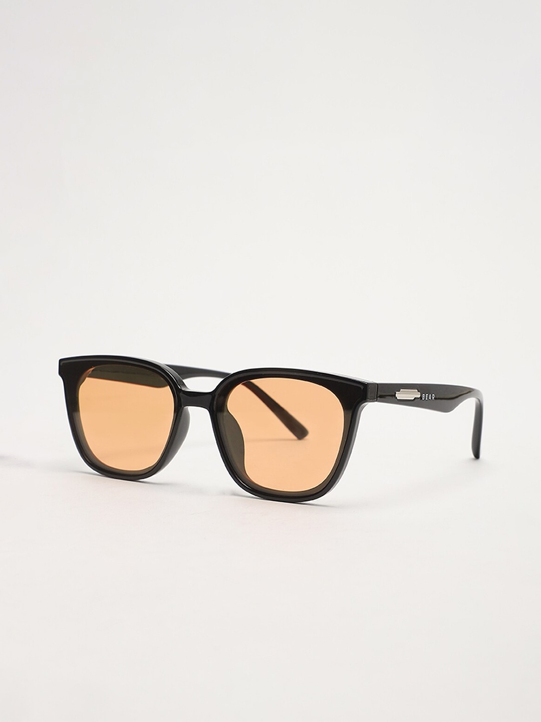 

THE BEAR HOUSE Men Full Rim Wayfarer Sunglasses, Orange