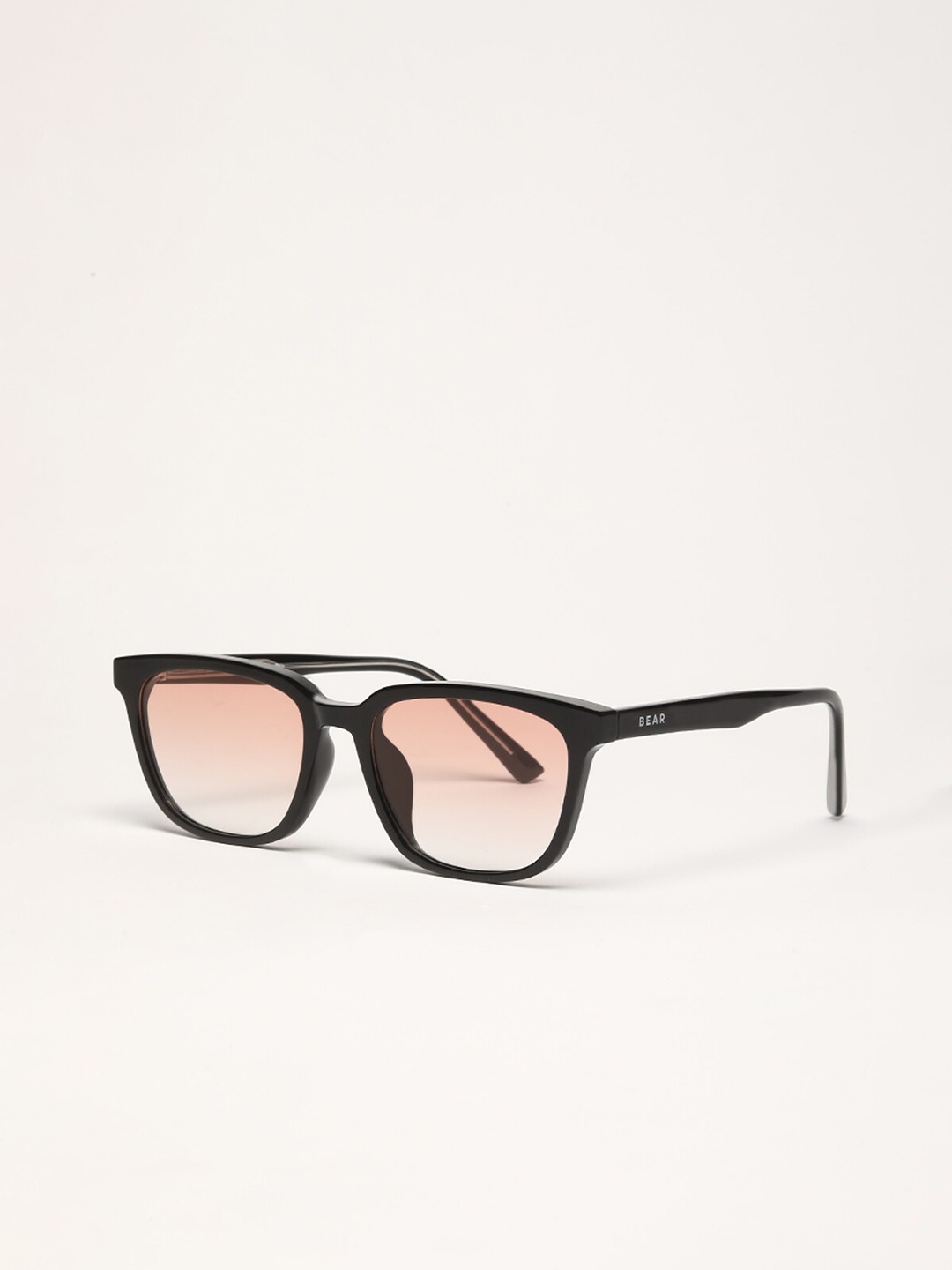 

THE BEAR HOUSE Men Full Rim Wayfarer Sunglasses BSG-BODER-BK, Orange
