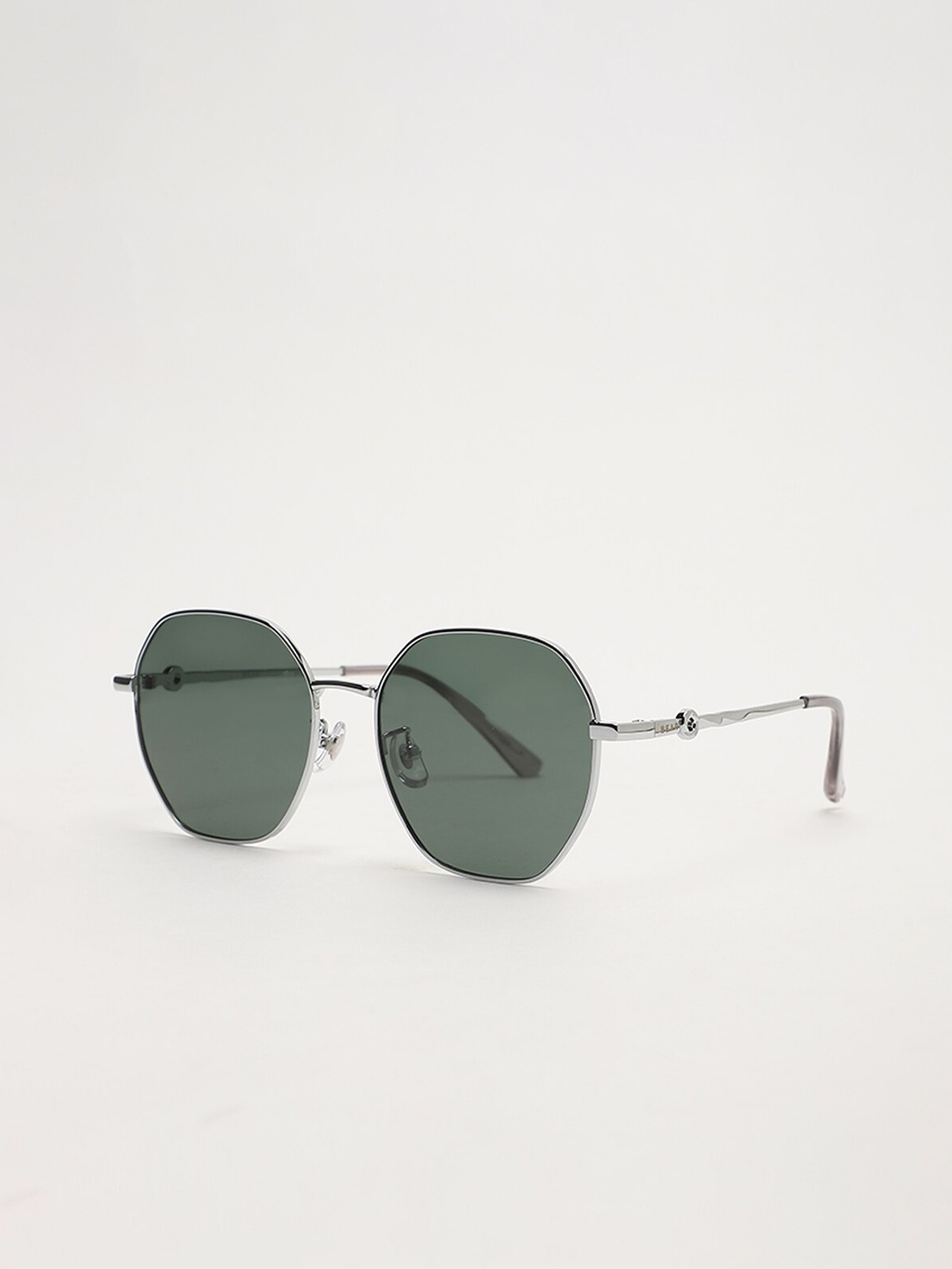 

THE BEAR HOUSE Men Other Sunglasses BSG-GESU-GY-Steel, Green