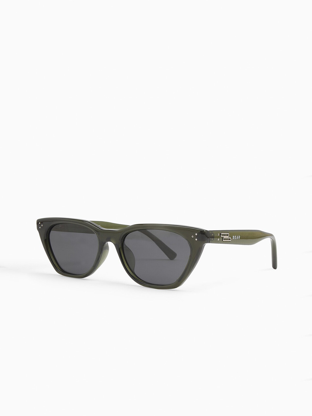 

THE BEAR HOUSE Men Cateye Sunglasses BSG-PUTAE-GR, Grey