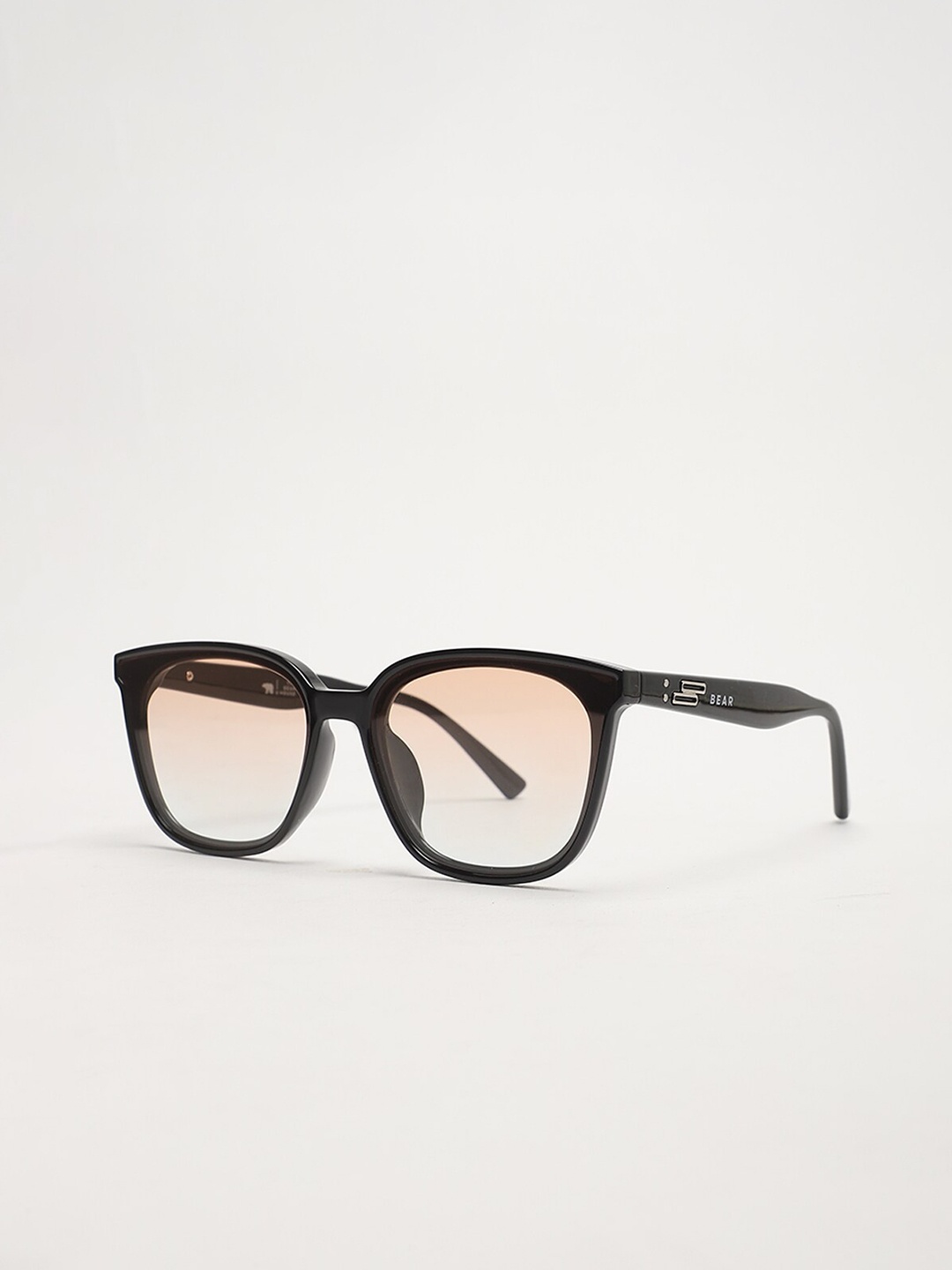 

THE BEAR HOUSE Men Wayfarer Sunglasses BSG-FARSUN-BK, Orange