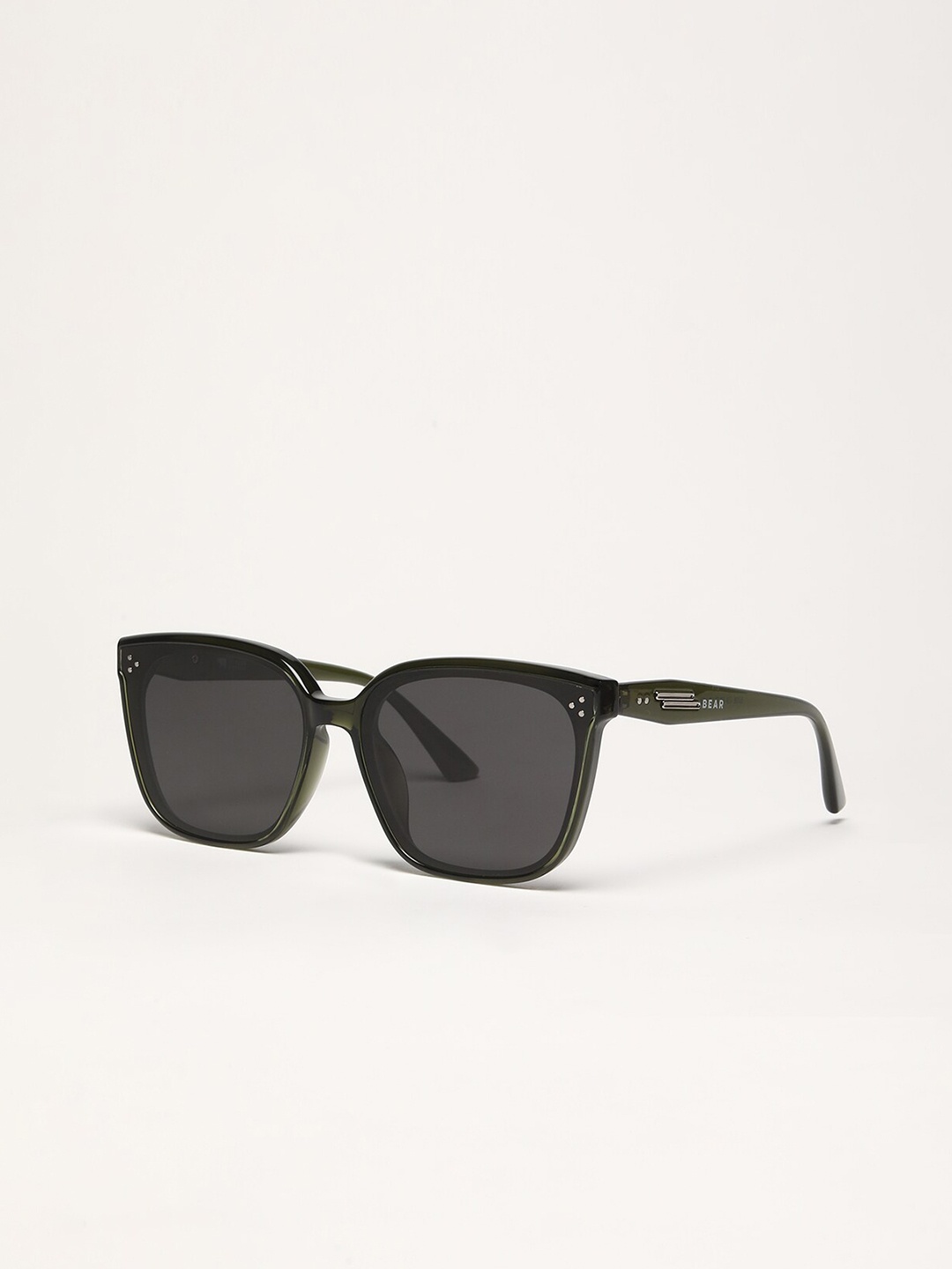 

THE BEAR HOUSE Men Oversized Sunglasses BSG-ILMOT-BK, Grey