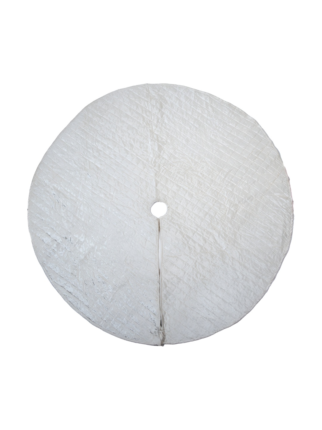 

Home Heart Off White Quilted Velvet Christmas Tree Skirt