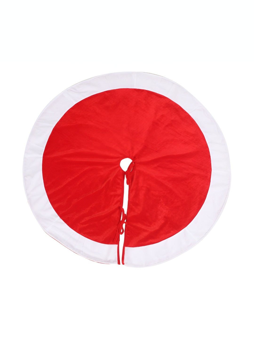 

Home Heart Red & White Round Christmas Tree Skirt