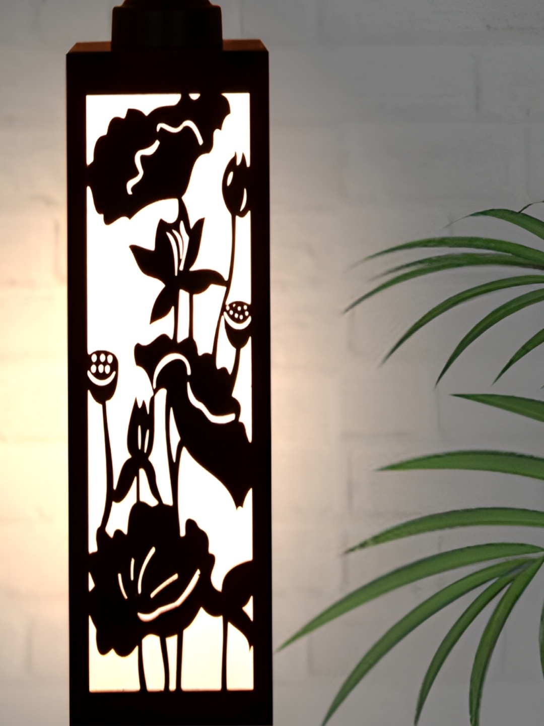 

1ST TIME Brown and White Textured Traditional Ceiling Lamp