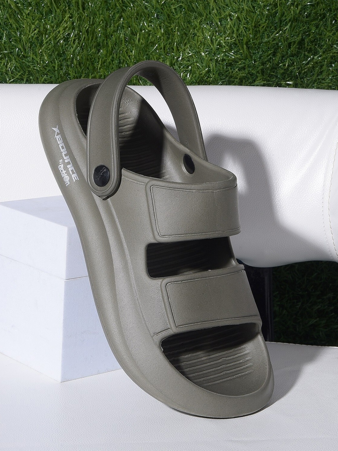 

Action Men Slip On Flip Flops, Olive