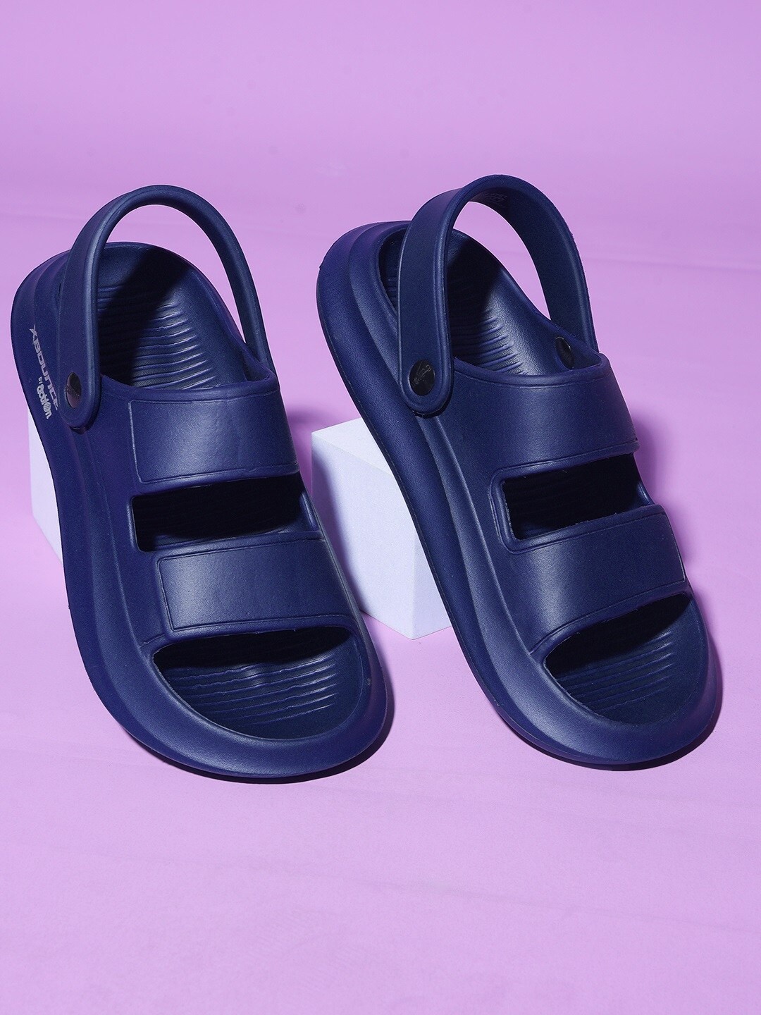

Action Men Slip On Flip Flops, Navy blue