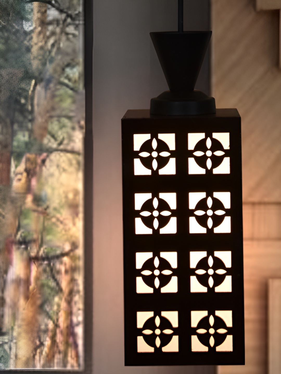 

1ST TIME Brown Textured Traditional Ceiling Lamp