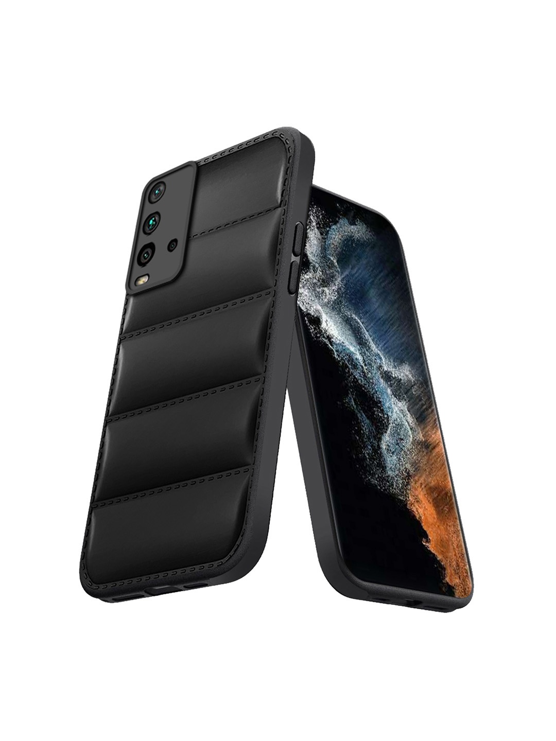 

Karwan Redmi 9 Power Mobile Back Case, Black