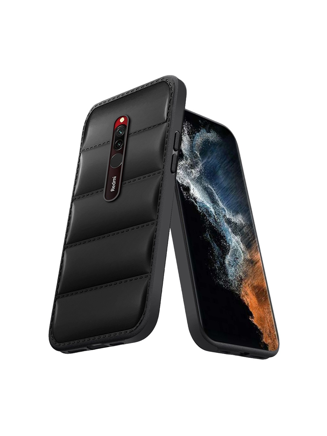 

Karwan Redmi 8 Mobile Back Case, Black