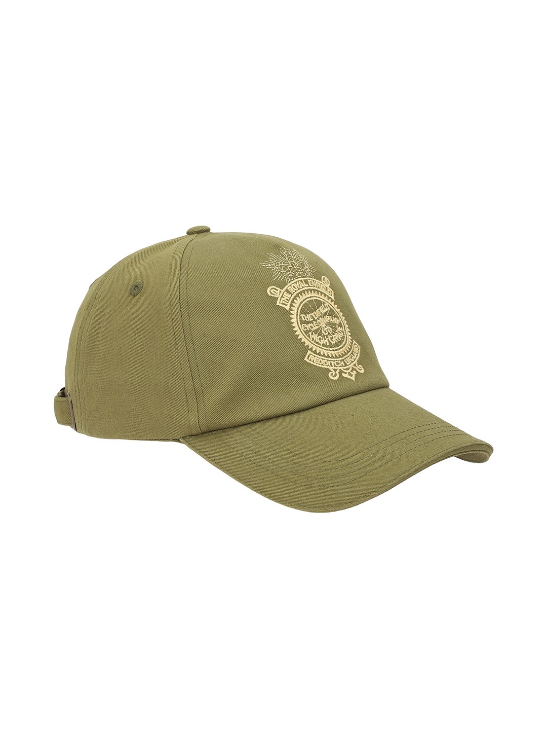 

Royal Enfield Unisex Embroidered Baseball Cap, Olive