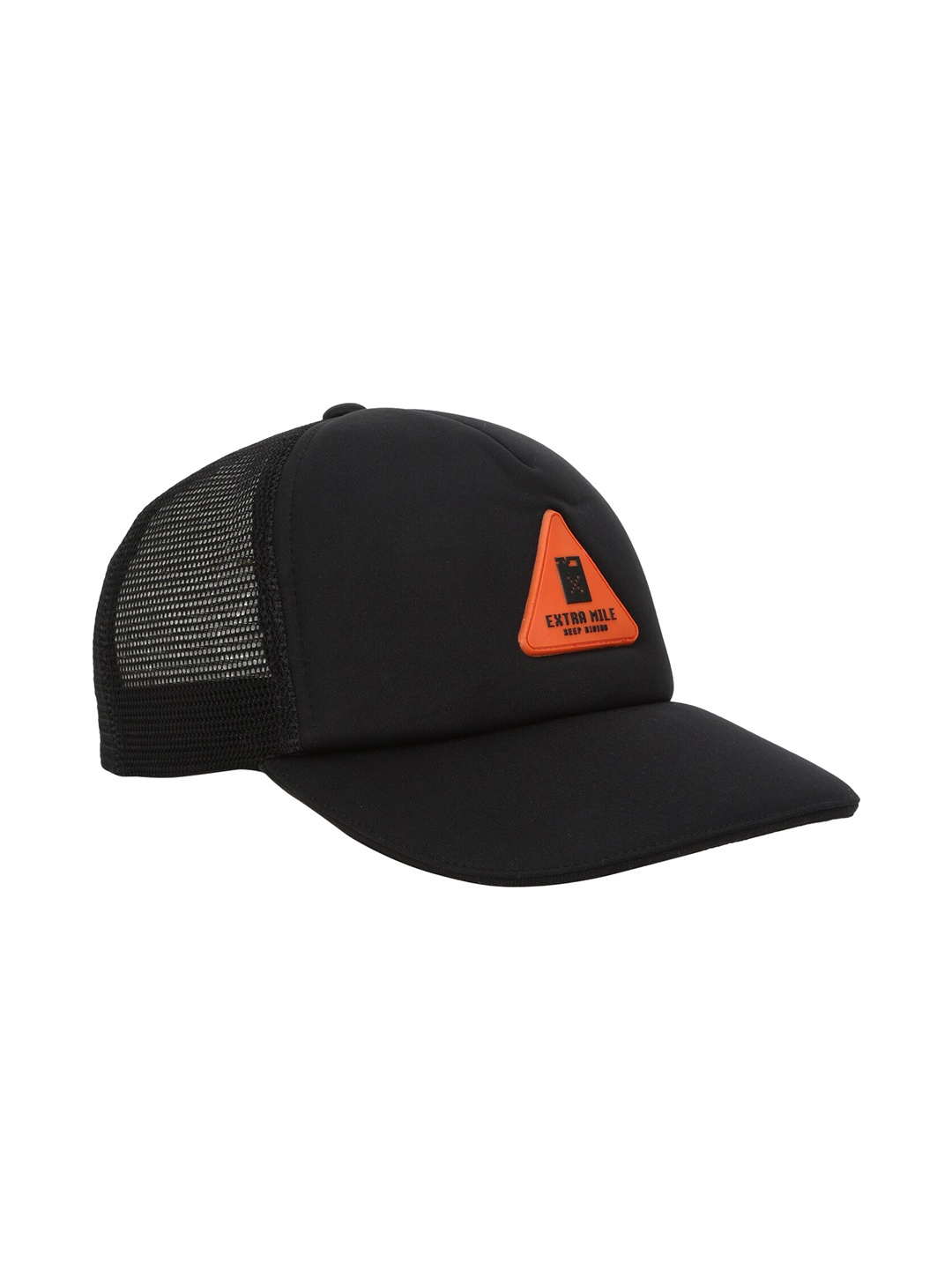 

Royal Enfield Neoprene Self Design Unisex Visor Cap, Black