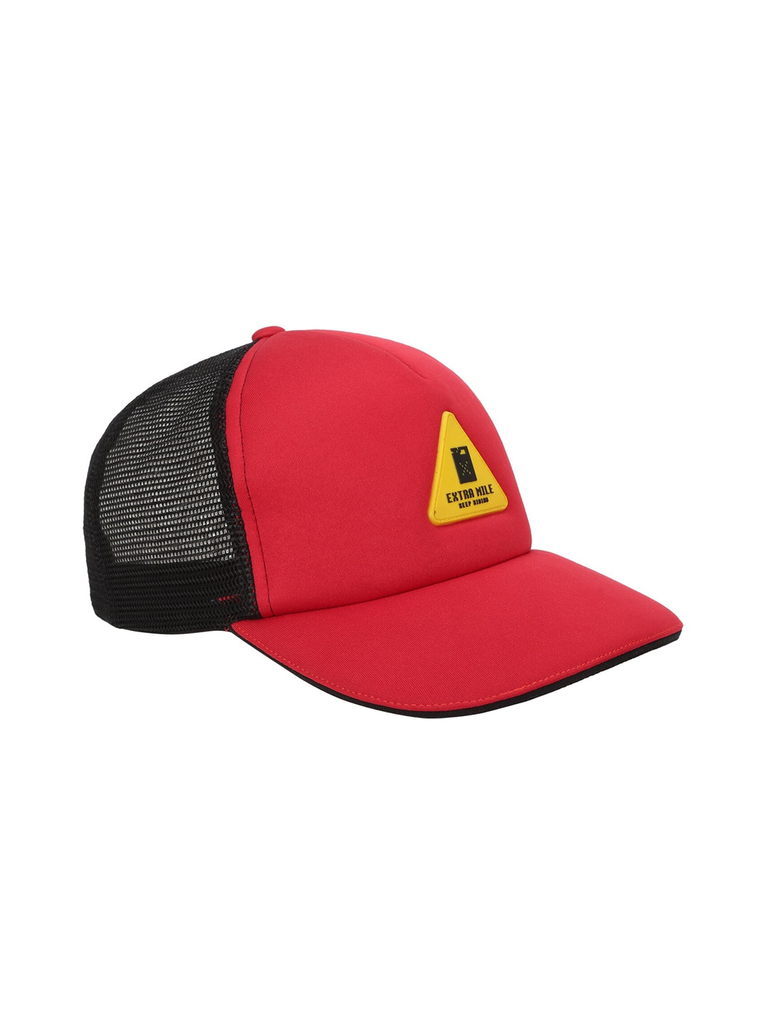 

Royal Enfield Unisex Colourblocked Baseball Cap, Red