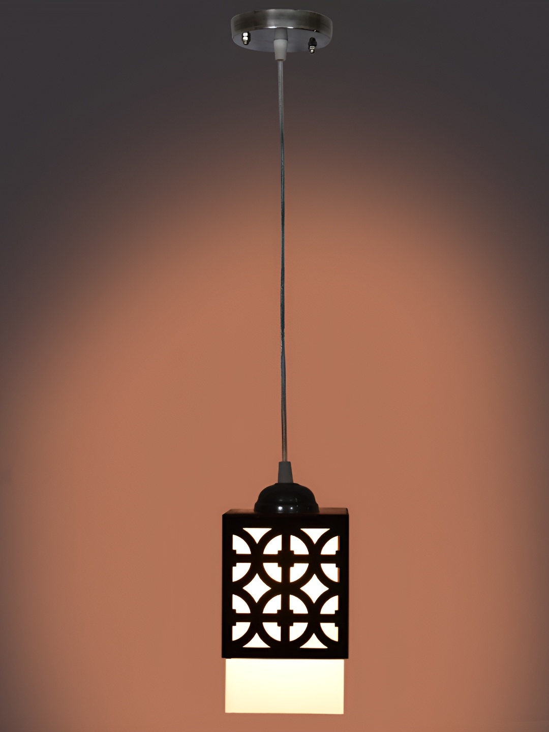

1ST TIME Brown Textured Traditional Ceiling Lamp