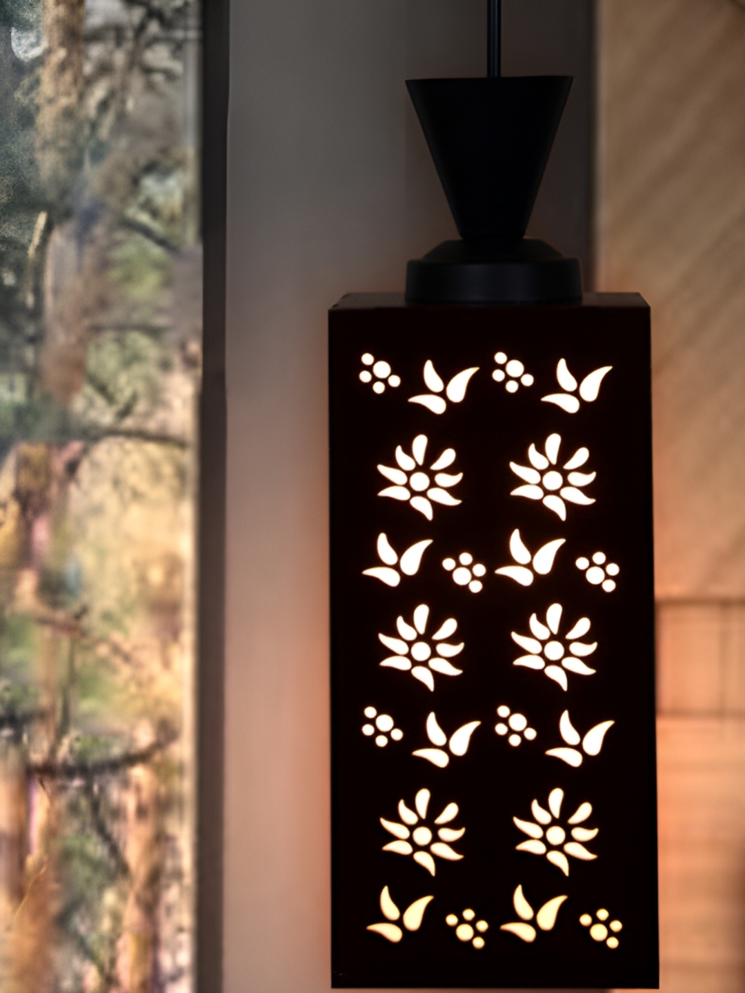

1ST TIME Brown Textured Traditional Ceiling Lamp