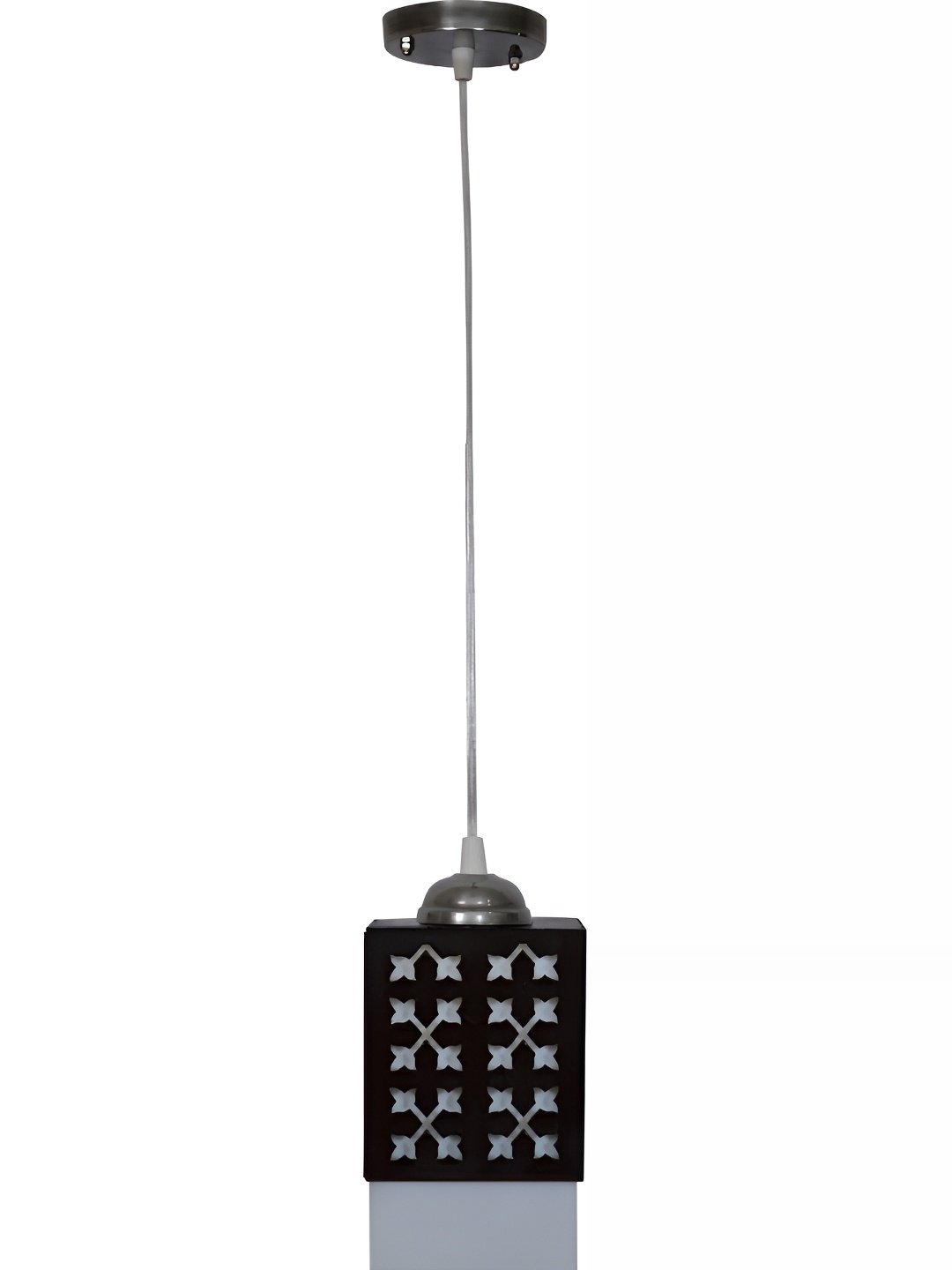 

1ST TIME Black Textured Contemporary Wooden Ceiling Lamp