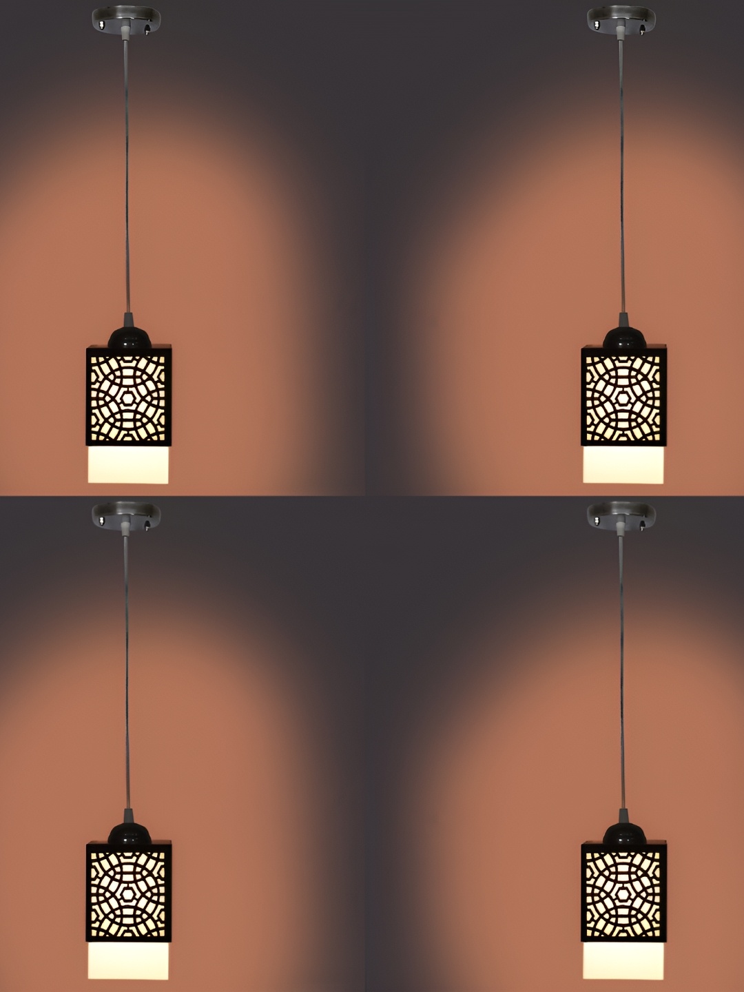 

1ST TIME Brown Textured Traditional Ceiling Lamp