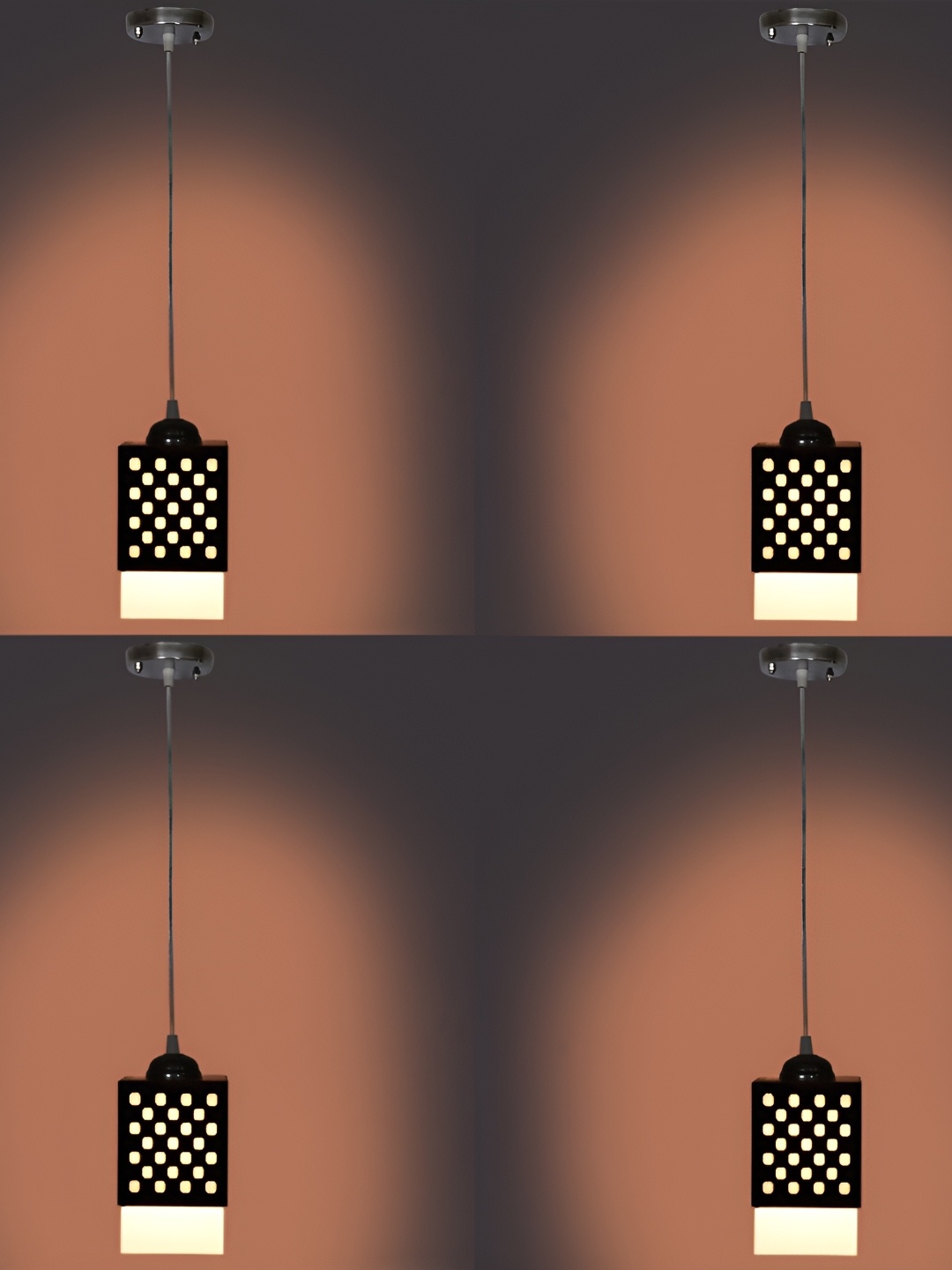 

1ST TIME Brown Textured Traditional Ceiling Lamp