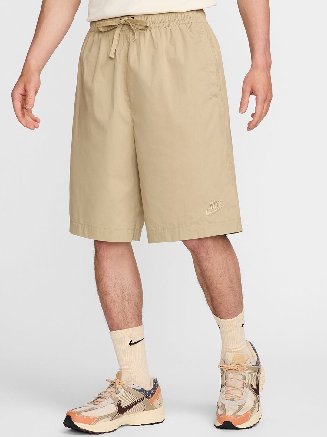

Nike Sportswear Men's Woven Oversized Shorts, Beige