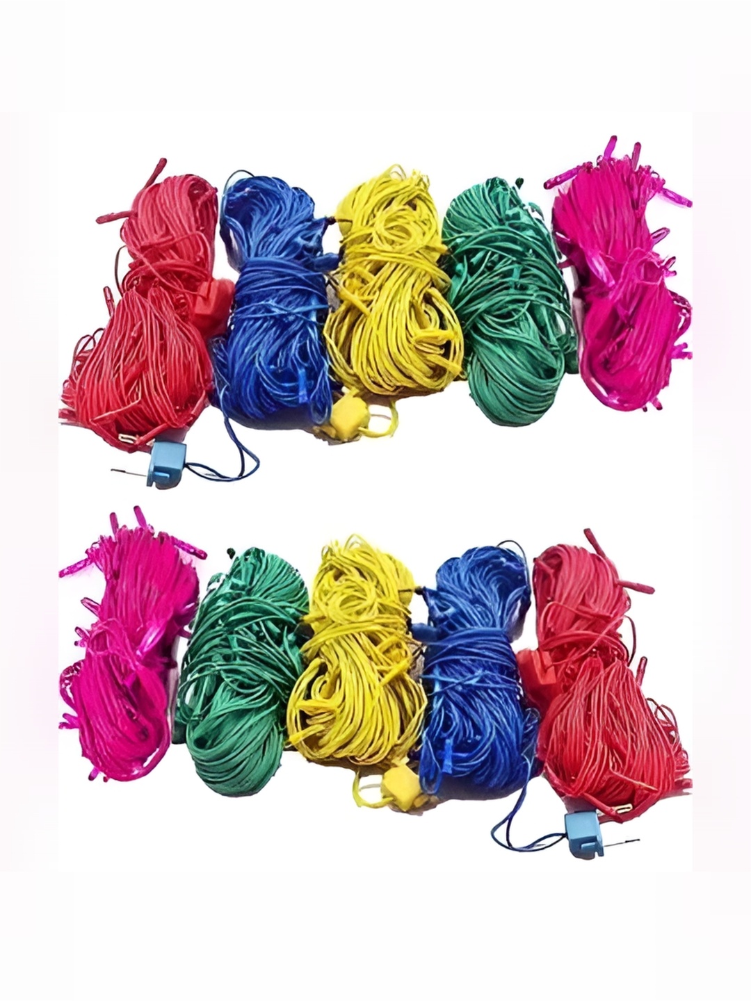 Pixofeet Pink & Blue 10 Pcs LED String Lights