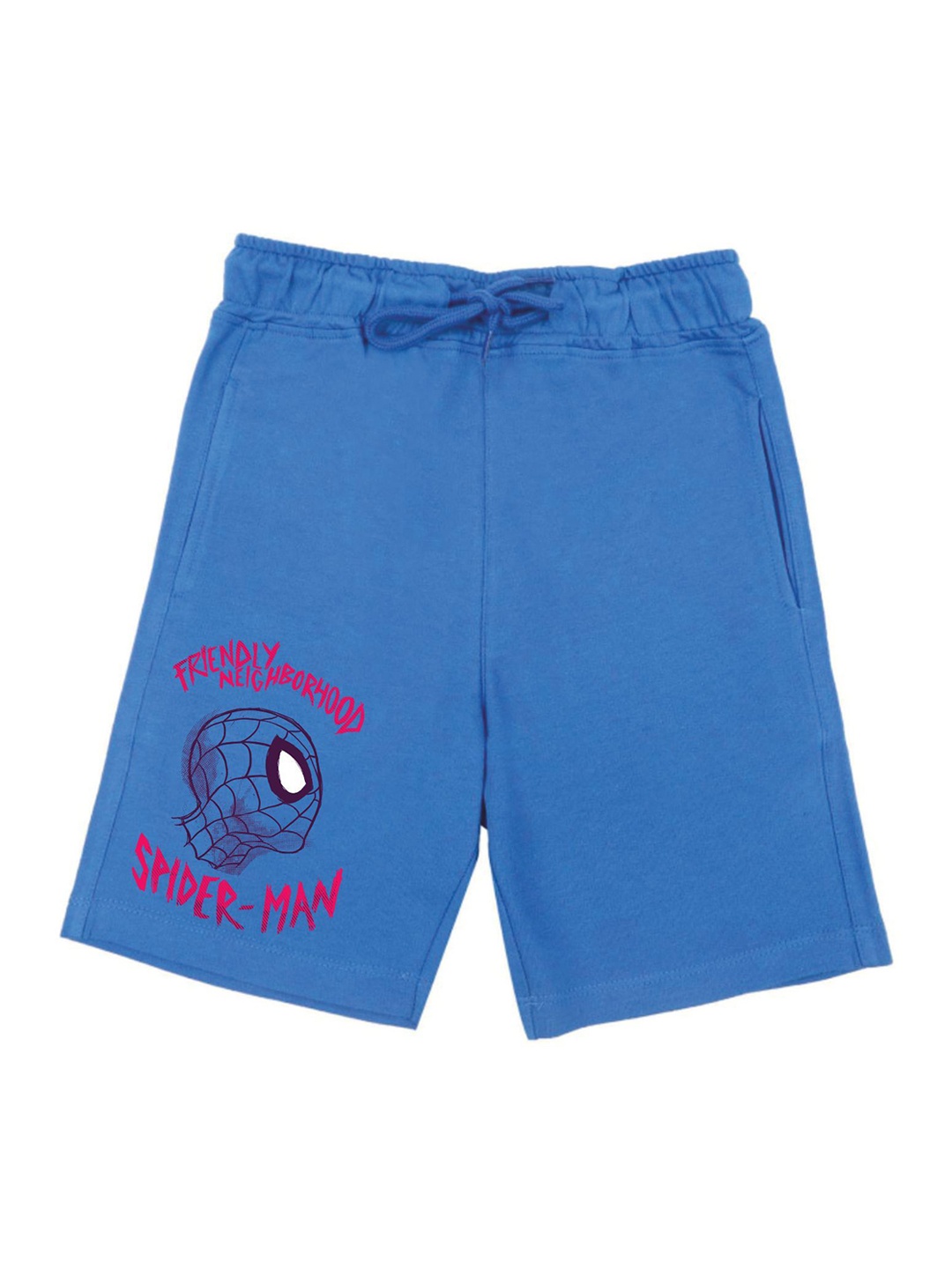

Wear Your Mind Boys Spider-Man Printed Shorts, Blue