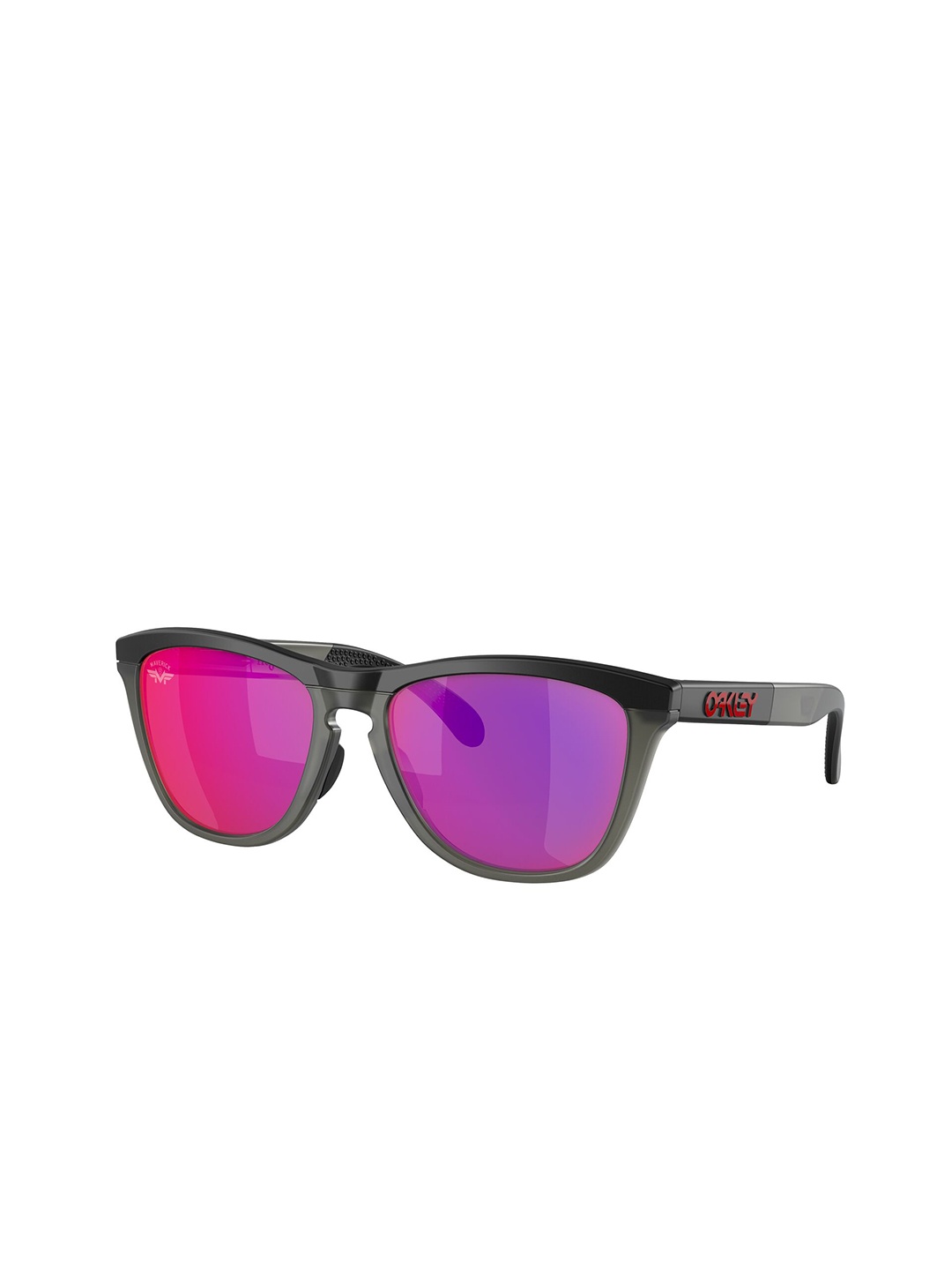 

OAKLEY Men UV Protected Red Lens Round Sunglasses - 0OO928492841355