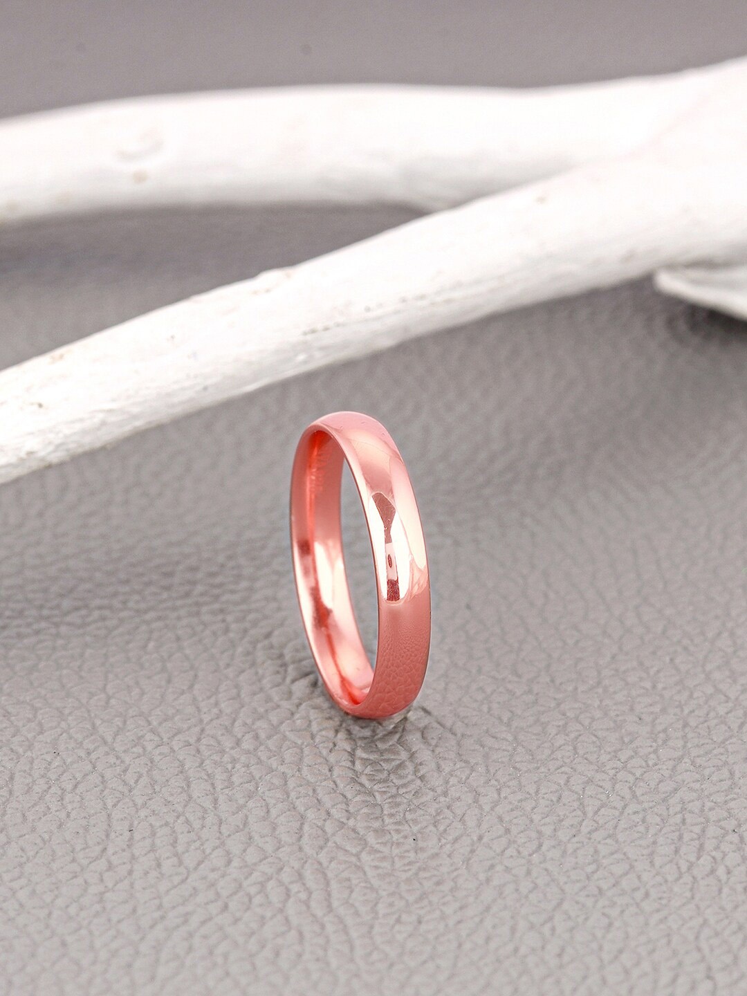 

GIVA 925 Sterling Silver Rose Gold-Plated Classic Ring