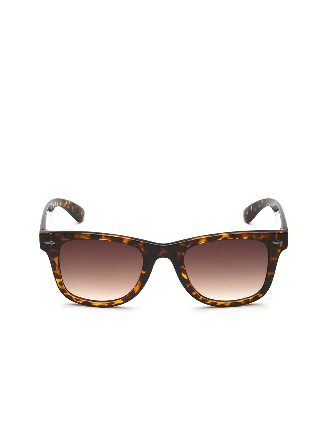 

Police Unisex Square Sunglasses with UV Protected LensSPLP61K501AYSG, Brown