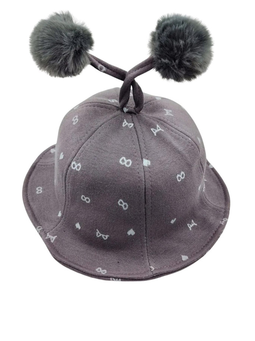 

Zacharias Grey Printed Cotton Bucket Hat