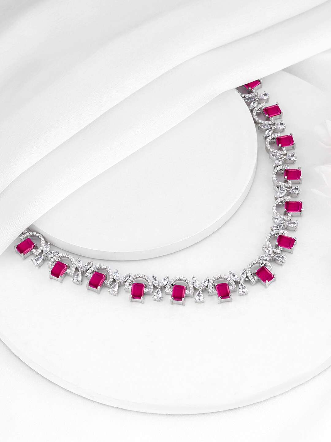 

GIVA 925 Sterling Silver Rhodium-Plated Necklace
