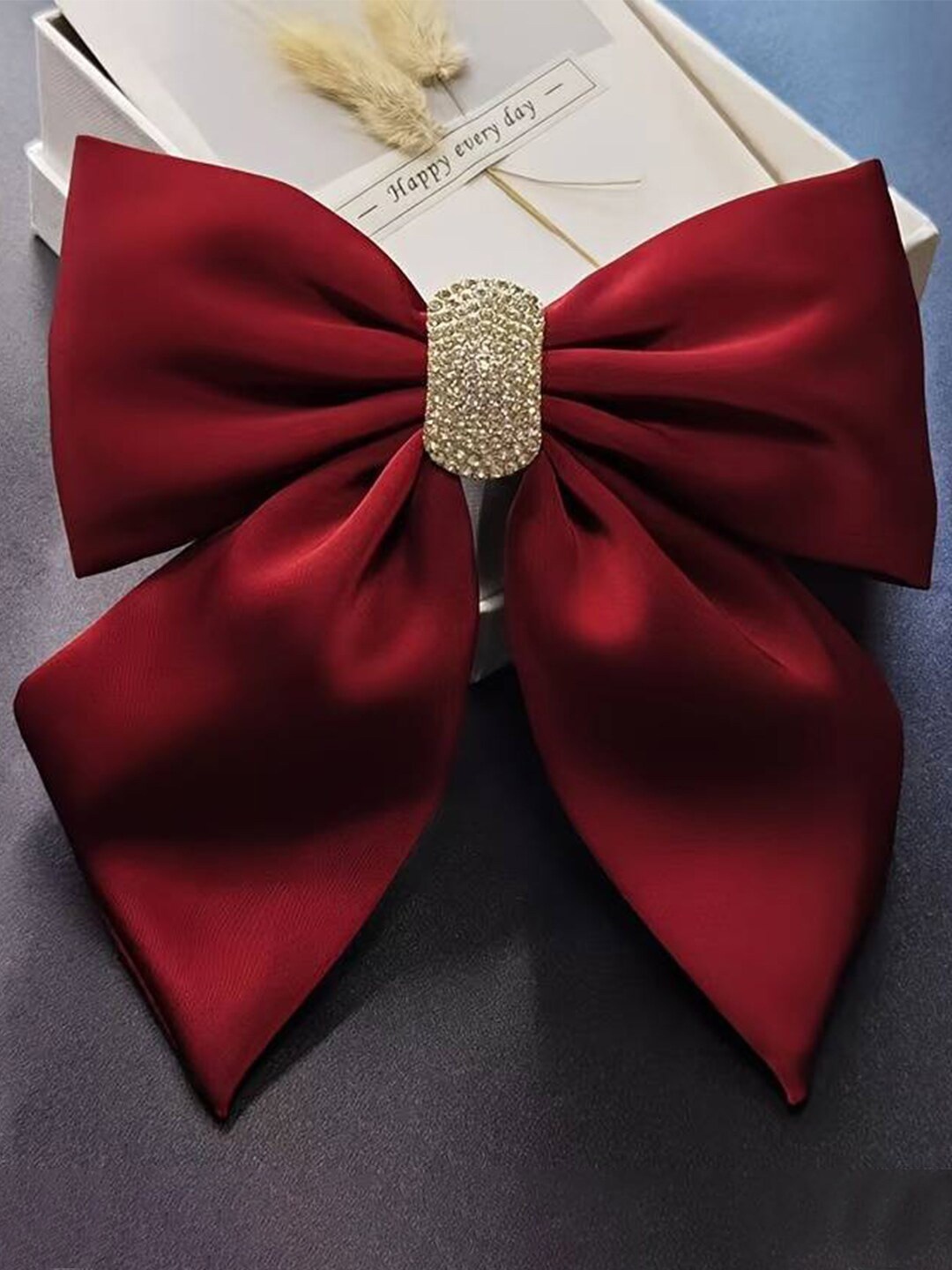 

DressBerry French Barrette, Red