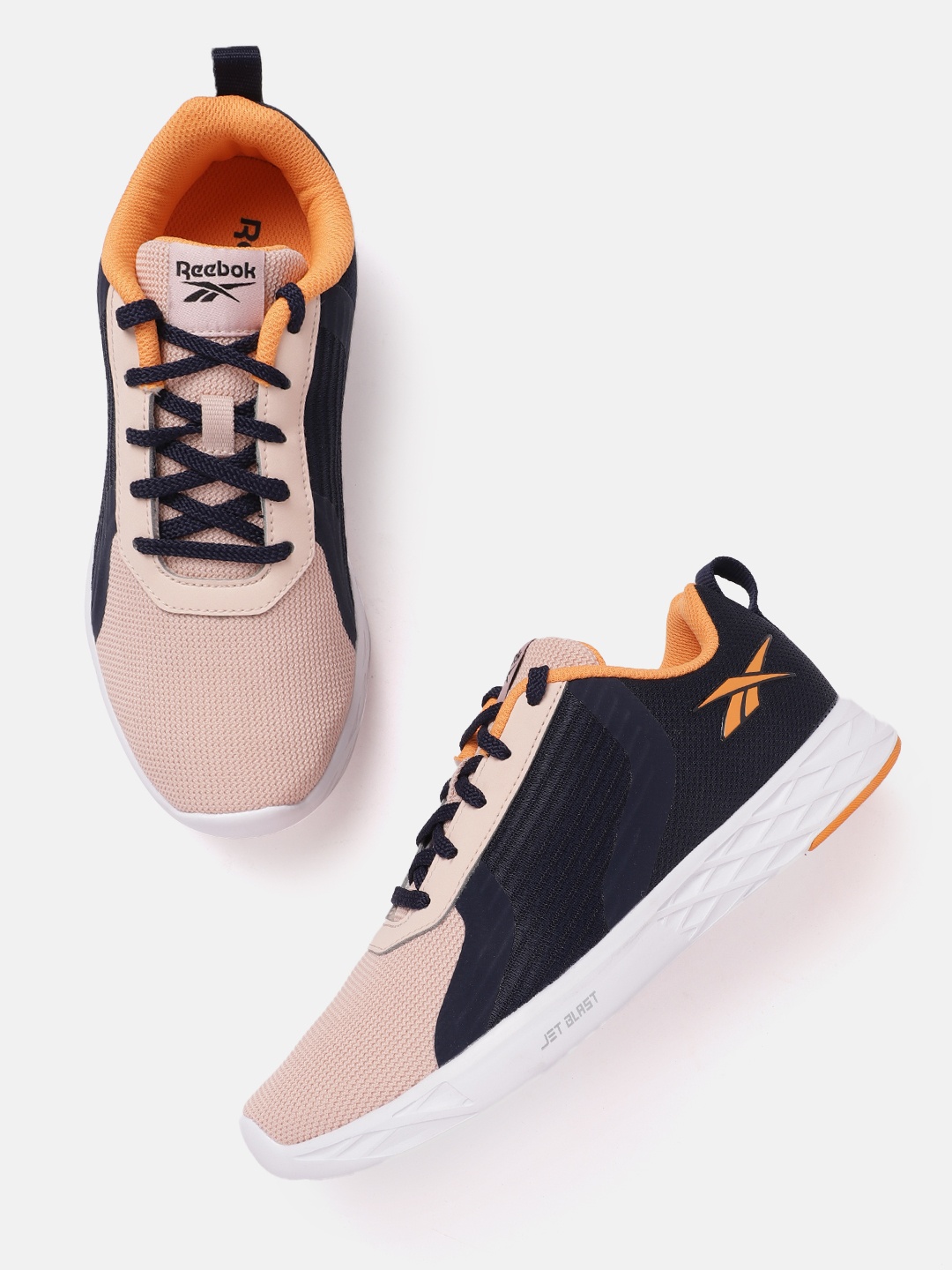 

Reebok Women Woven Design Run Continuum Shoes, Peach
