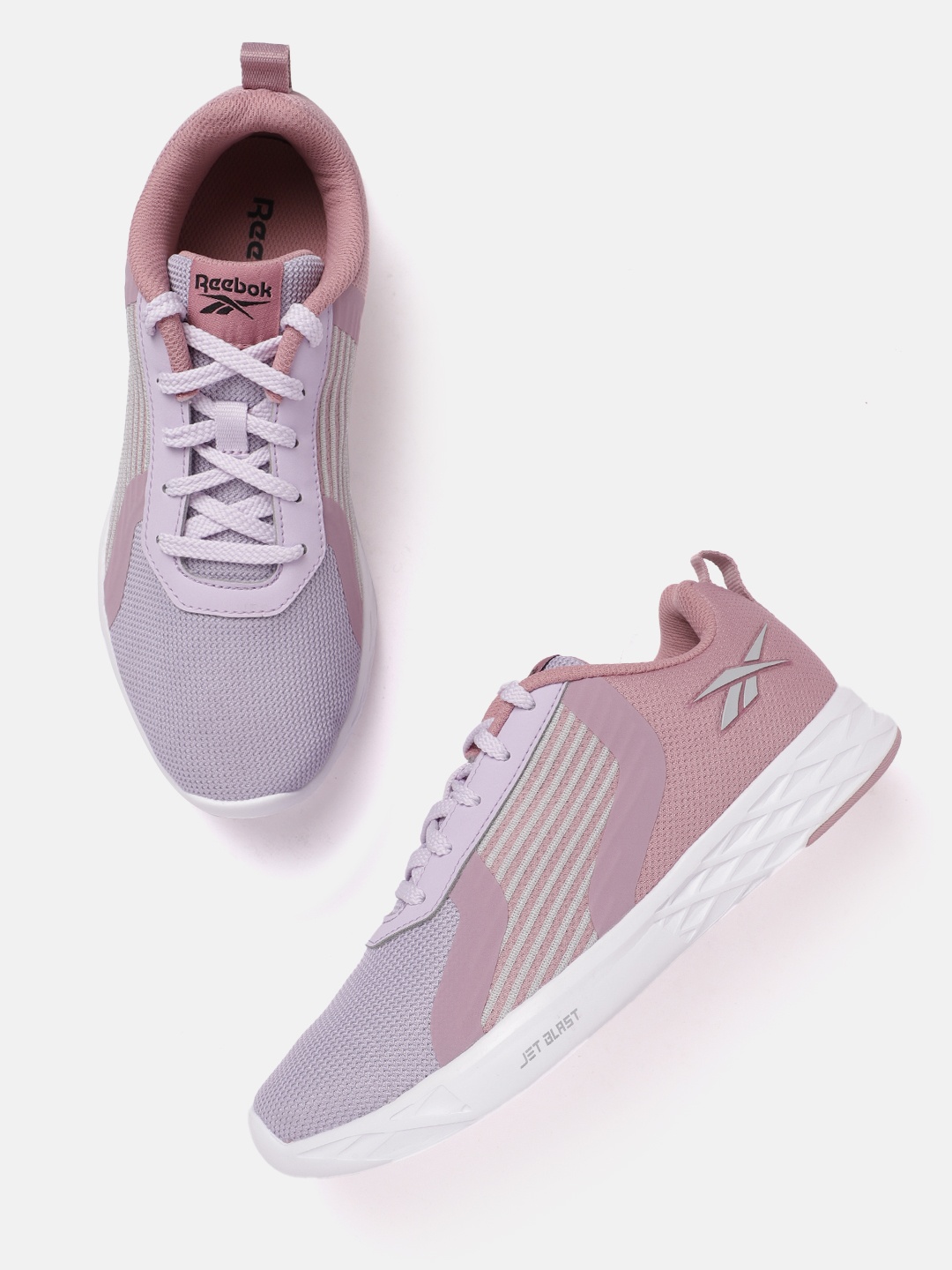 

Reebok Women Woven Design Run Continuum Shoes, Purple