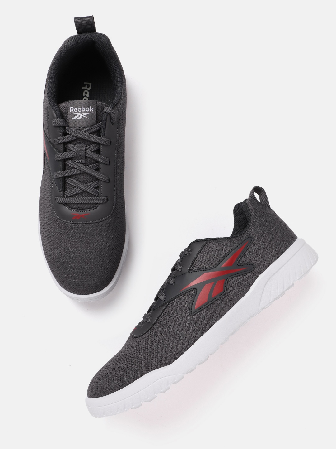

Reebok Men Running Non-Marking Shoes, Grey