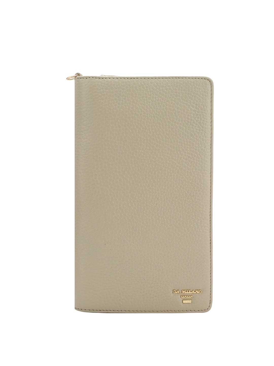 

Da Milano Unisex Leather Envelop Wallet, White