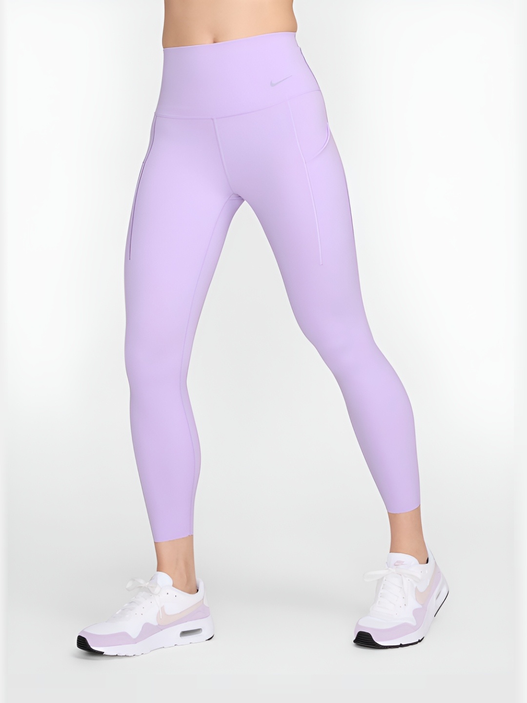 

Nike Universa Women's Medium-Support High-Waisted 7/8 Leggings with Pockets, Lavender