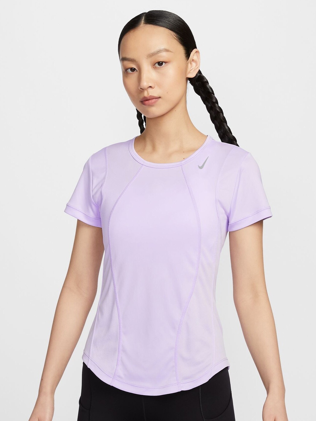 

Nike Fast Women's Dri-FIT Short-Sleeve Running Top, Purple