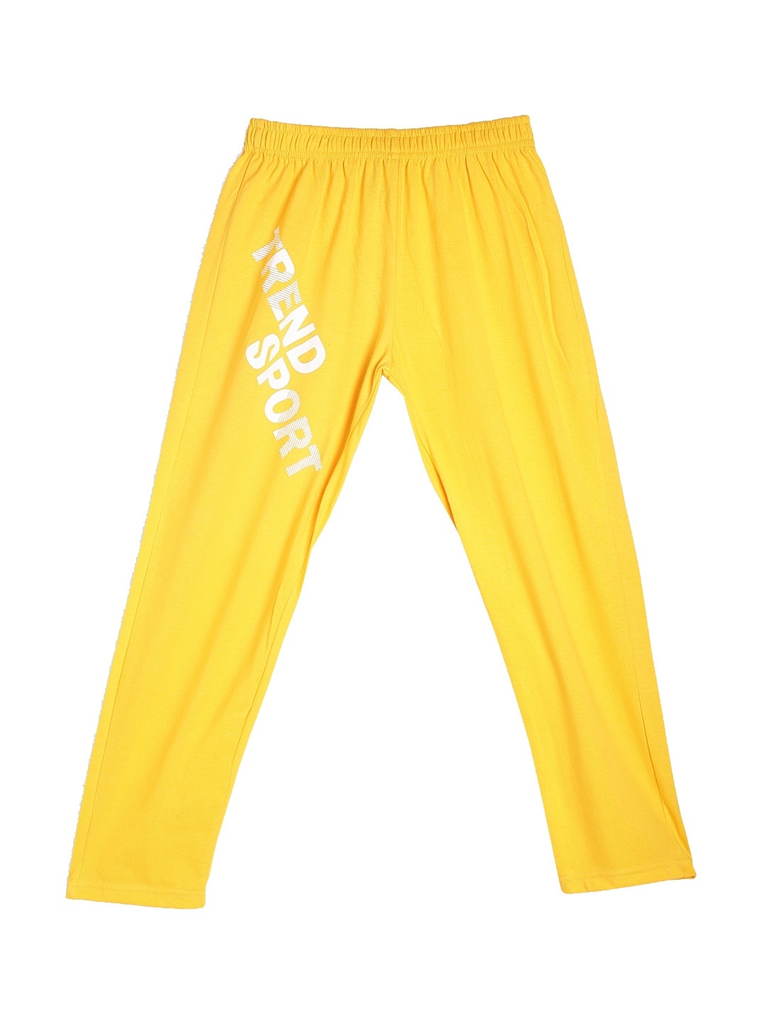 

Fashionable Kids Printed Mid-Rise Pure Cotton Lounge Pants, Yellow