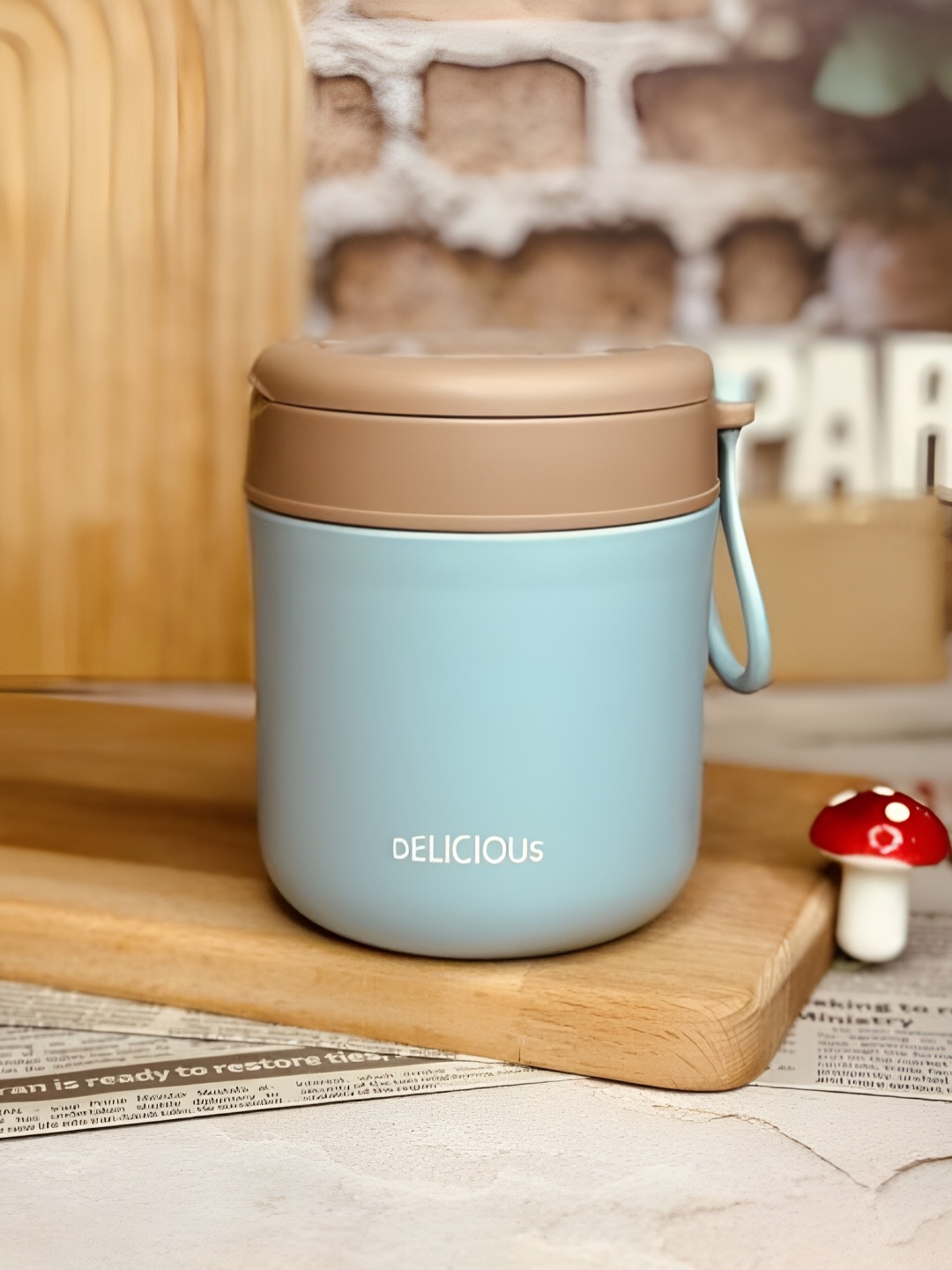

UniKart Blue Stainless Steel Lunch Box- 430 ml