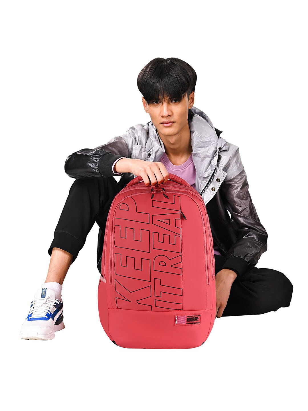 Gear Kids Typography Backpack, Pink