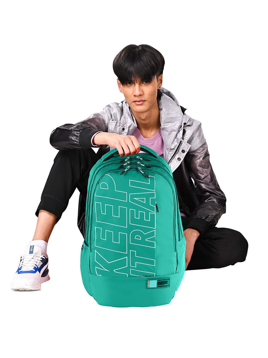 

Gear Kids Typography Backpack, Green