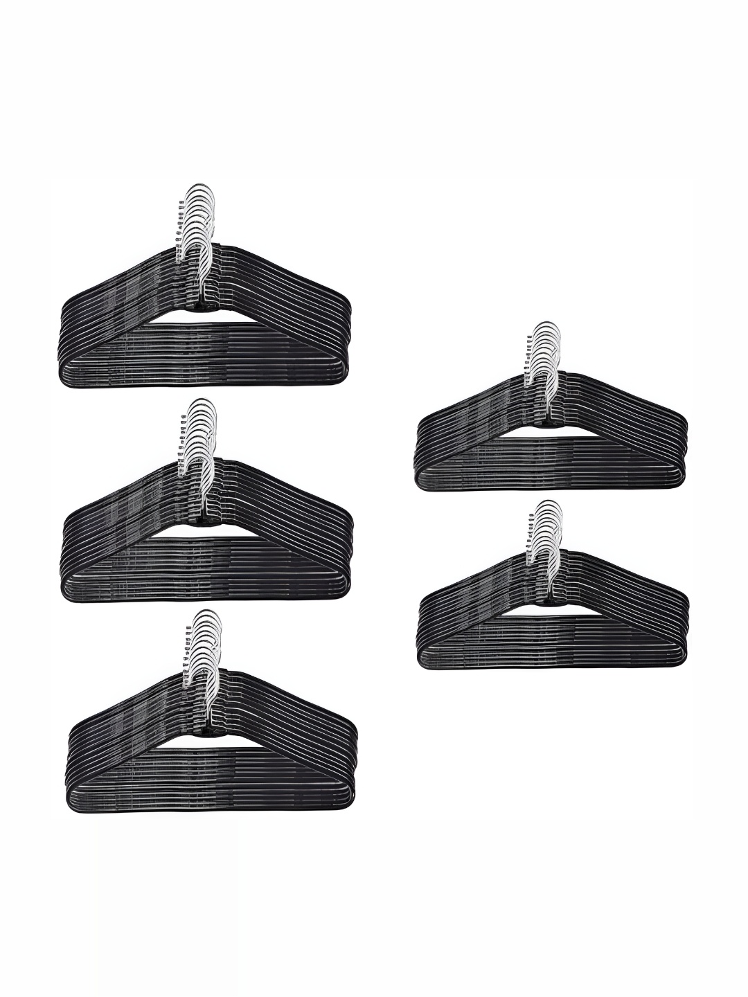 

SINAL Black 50 Pieces Steel Cloth Hangers